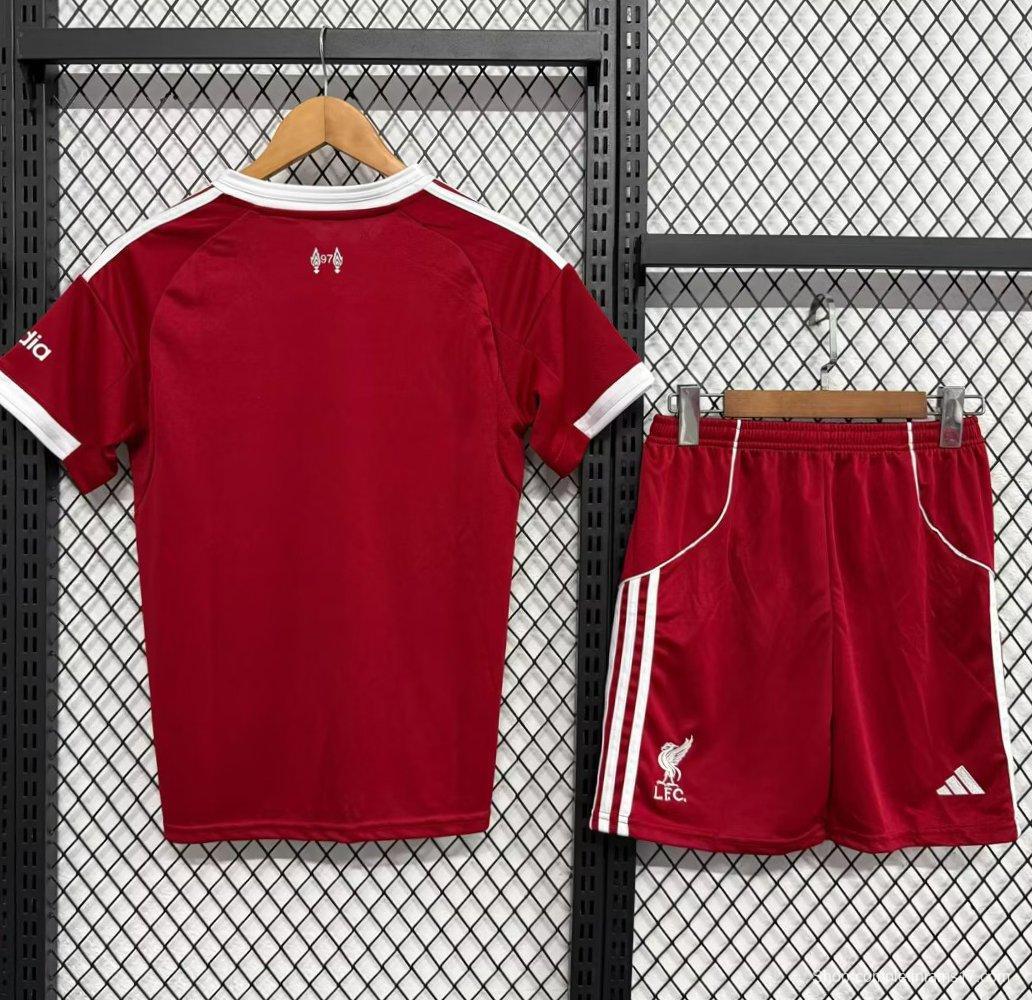 25/26 Kids Liverpool Home Jersey