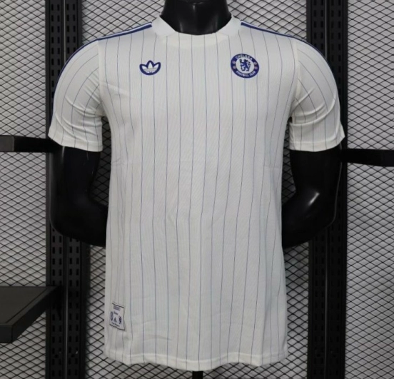 Player Version 25/26 Chelsea Adidas Original Terrace Icons WHITE Jersey