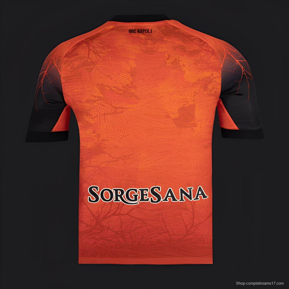 25/26 SSC Napoli Halloween Orange Jersey