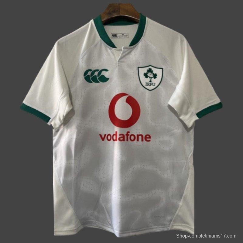 2026 Ireland White with Green Trim Jersey