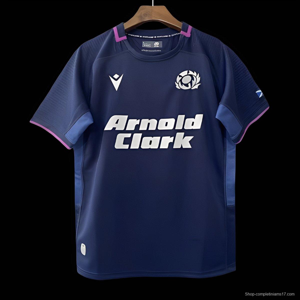 2026 Scotland home Navy Blue Jersey