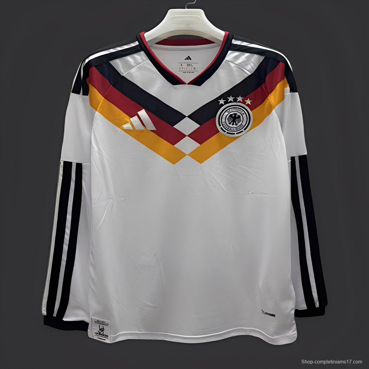 2026 Mens Germany World Cup Home Long Sleeve Jersey