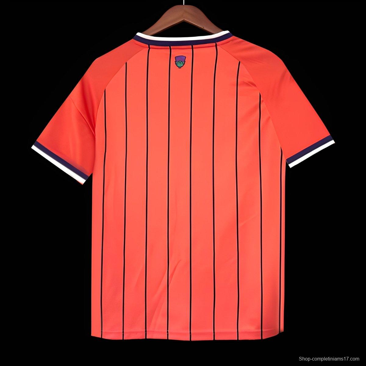2026 Scotland Away Orange Jersey