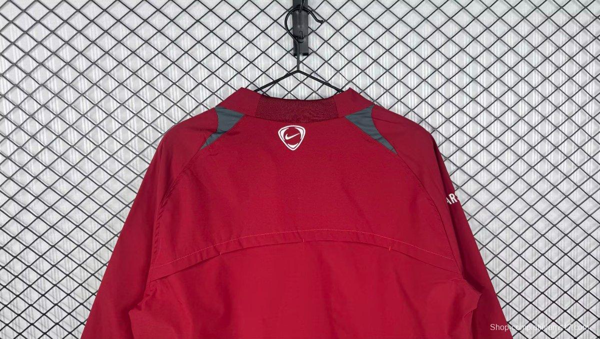 Retro 05/06 Arsenal Third Wine Windbreaker