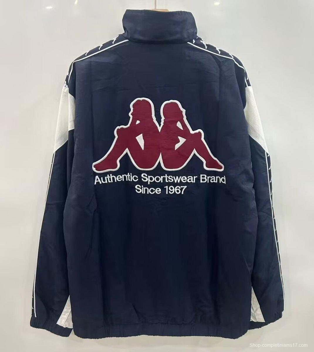 Retro 1967 Barcelona Navy Winbreaker