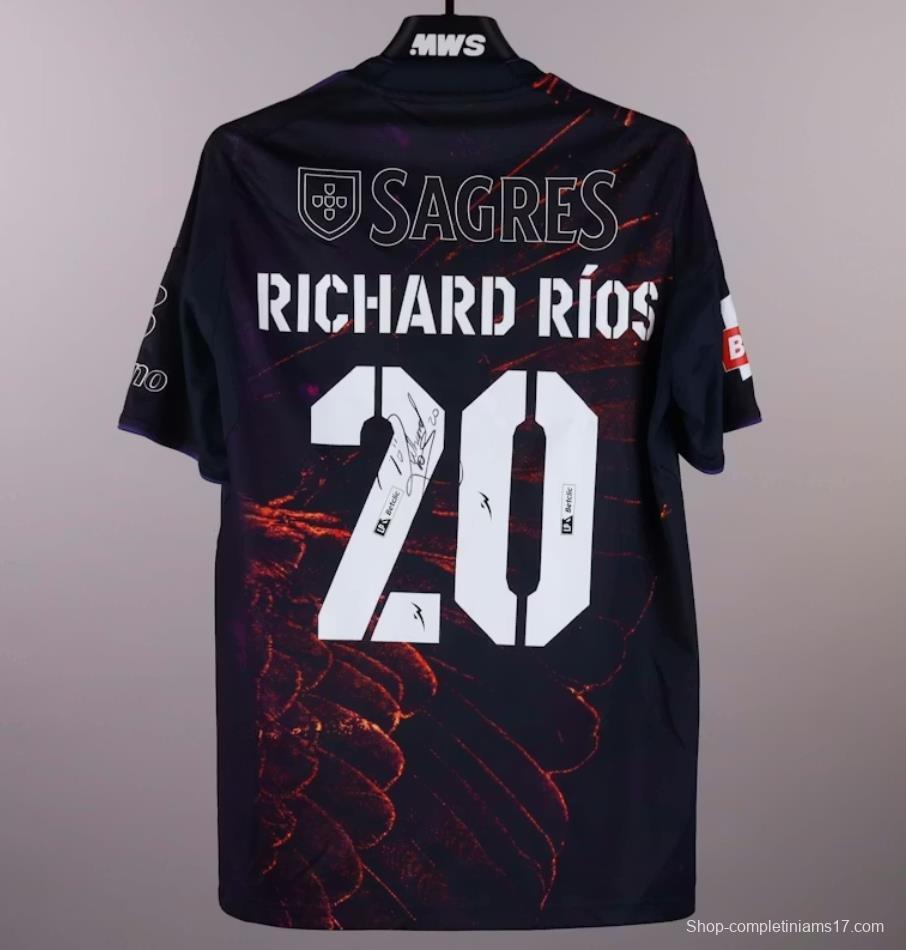 25/26 Adidas x Vhils x SL Benfica Special Jersey