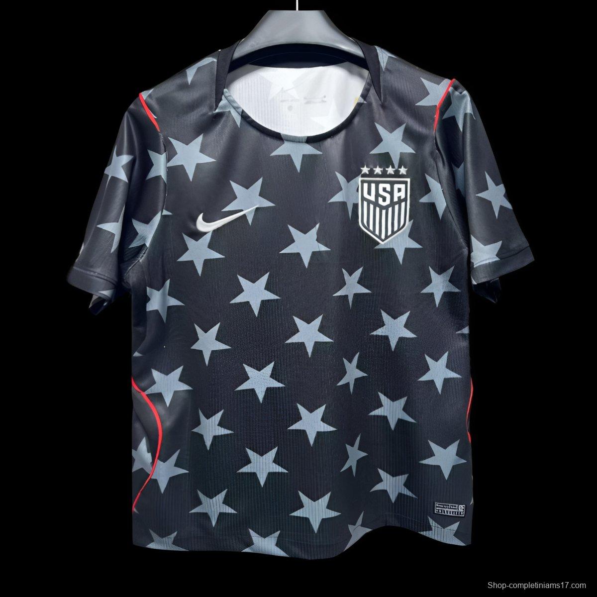 2026 USA Away Black Jersey