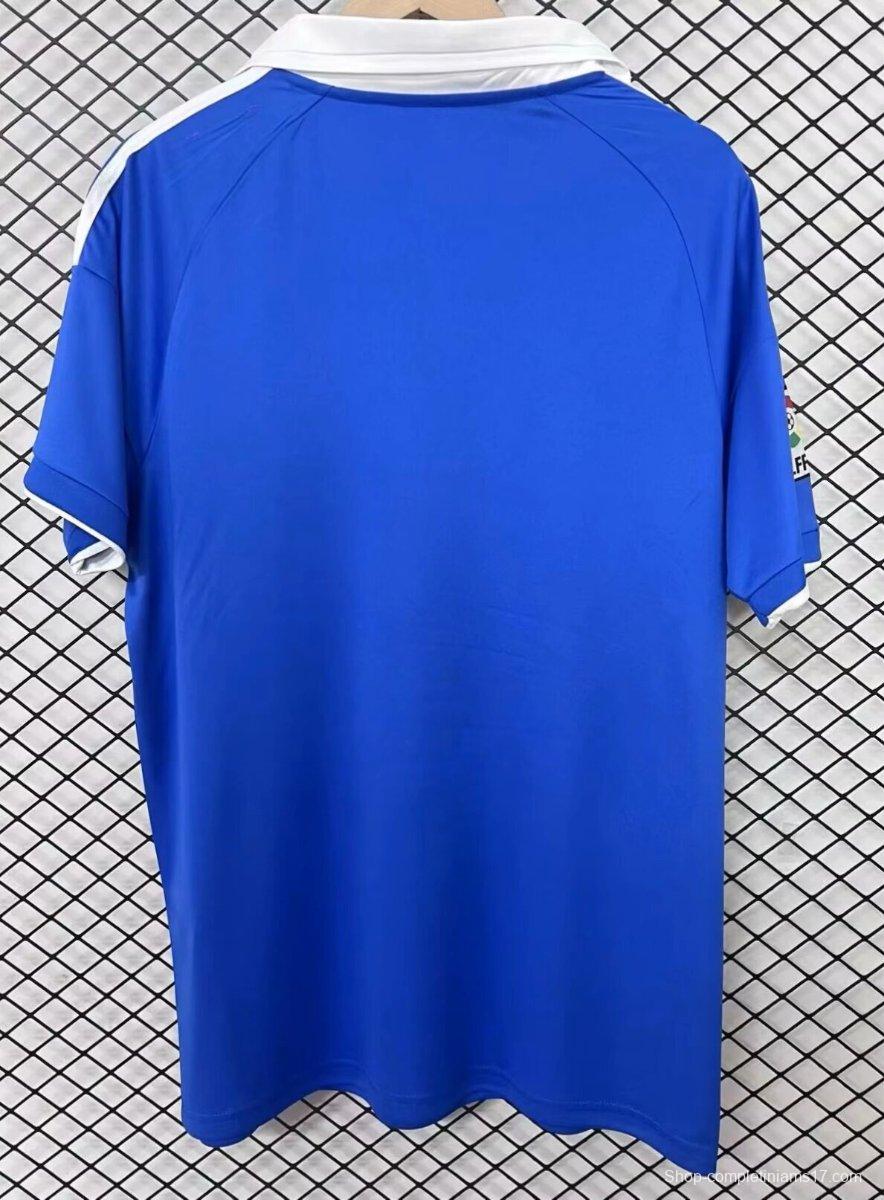 25/26 Real Zaragoza Blue / White Remake Vintage Jersey