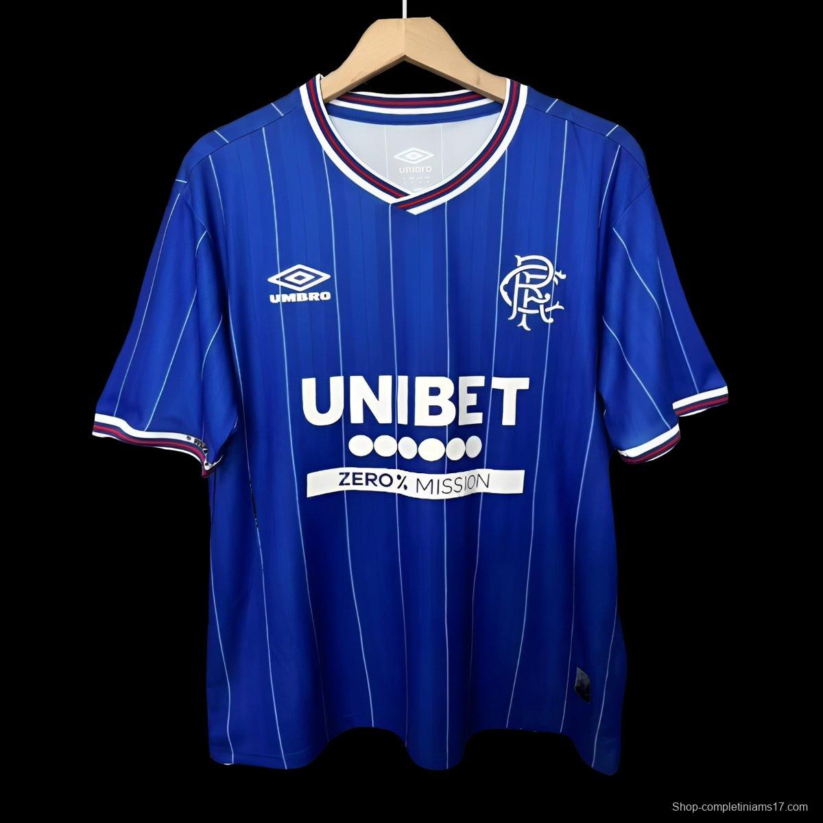26/27 Glasgow Rangers Home Jersey