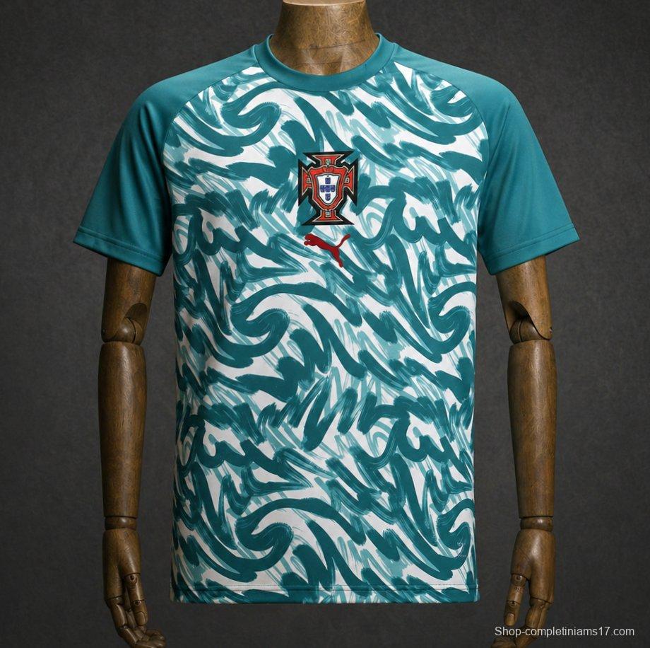 2026 Portugal Green Pre-Match Jersey