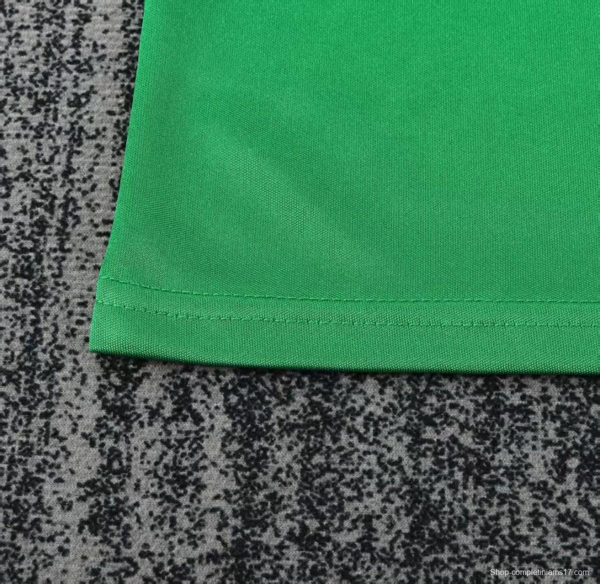 Retro 92/93 Kids Liverpool Away Green Jersey