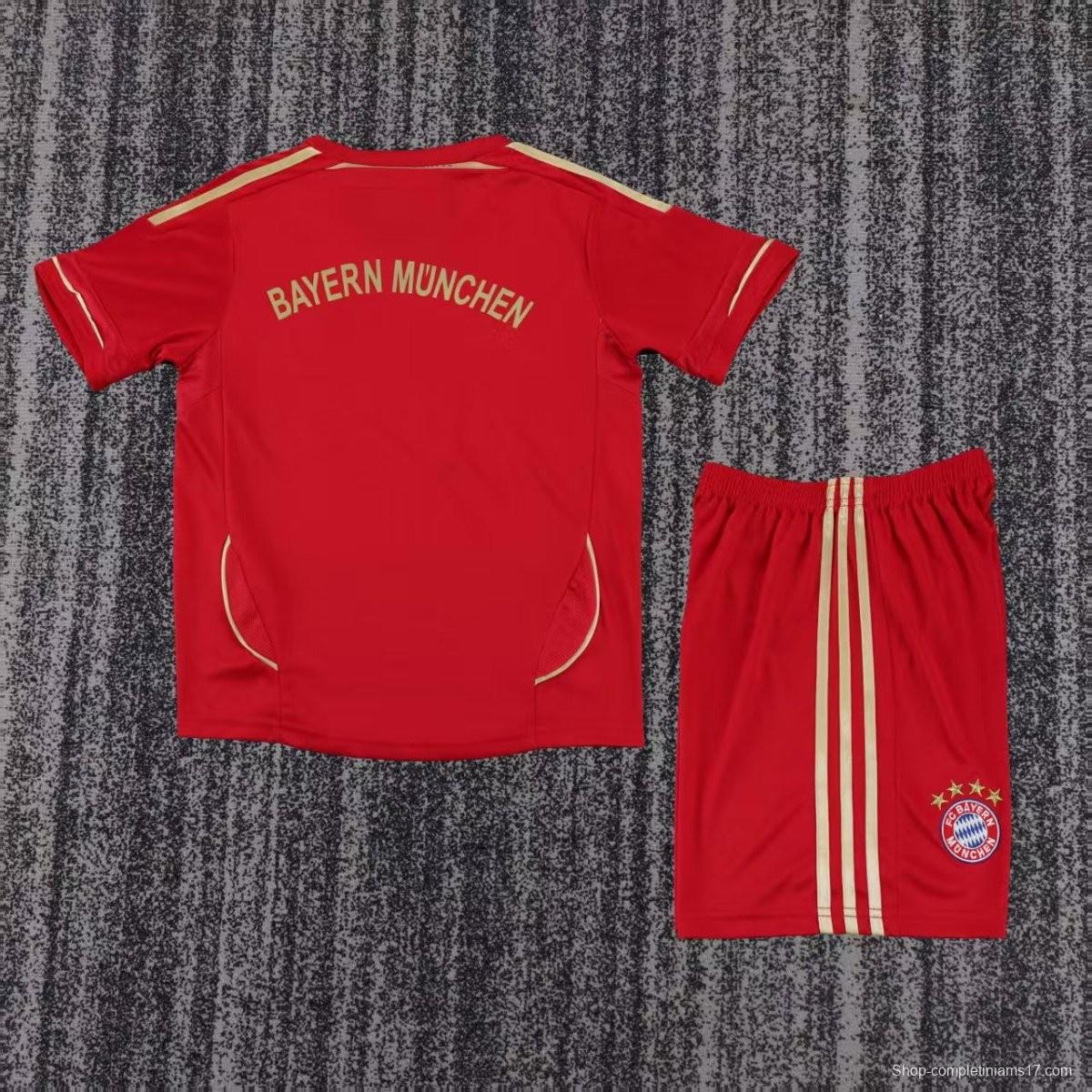 Retro 12/13 Kids Bayern Munich Home Jersey