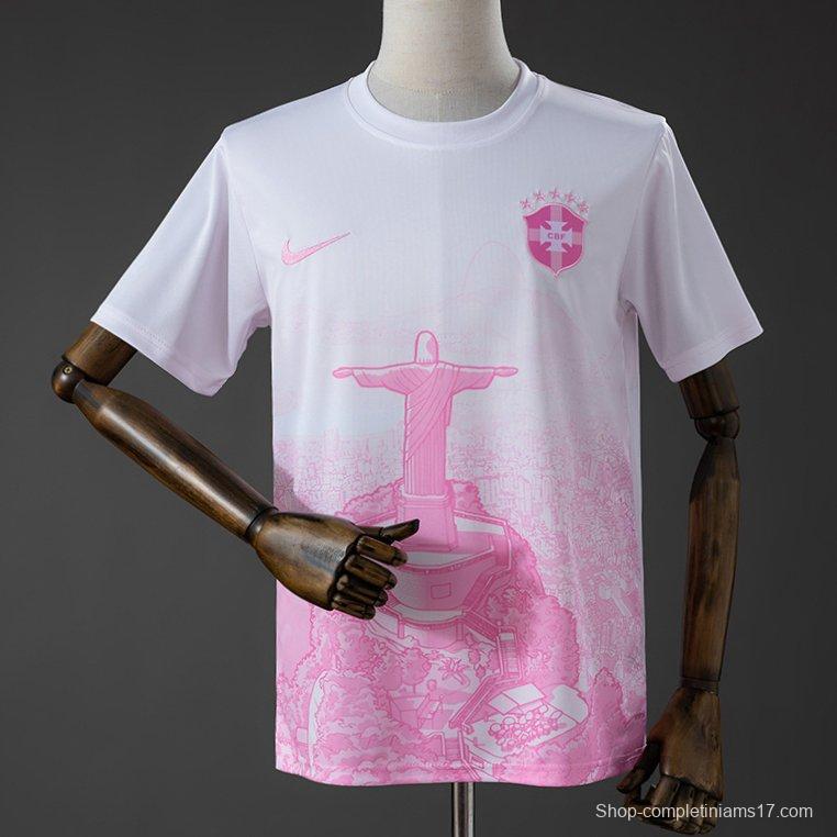 2026 Brazil Jesus Rose Jersey