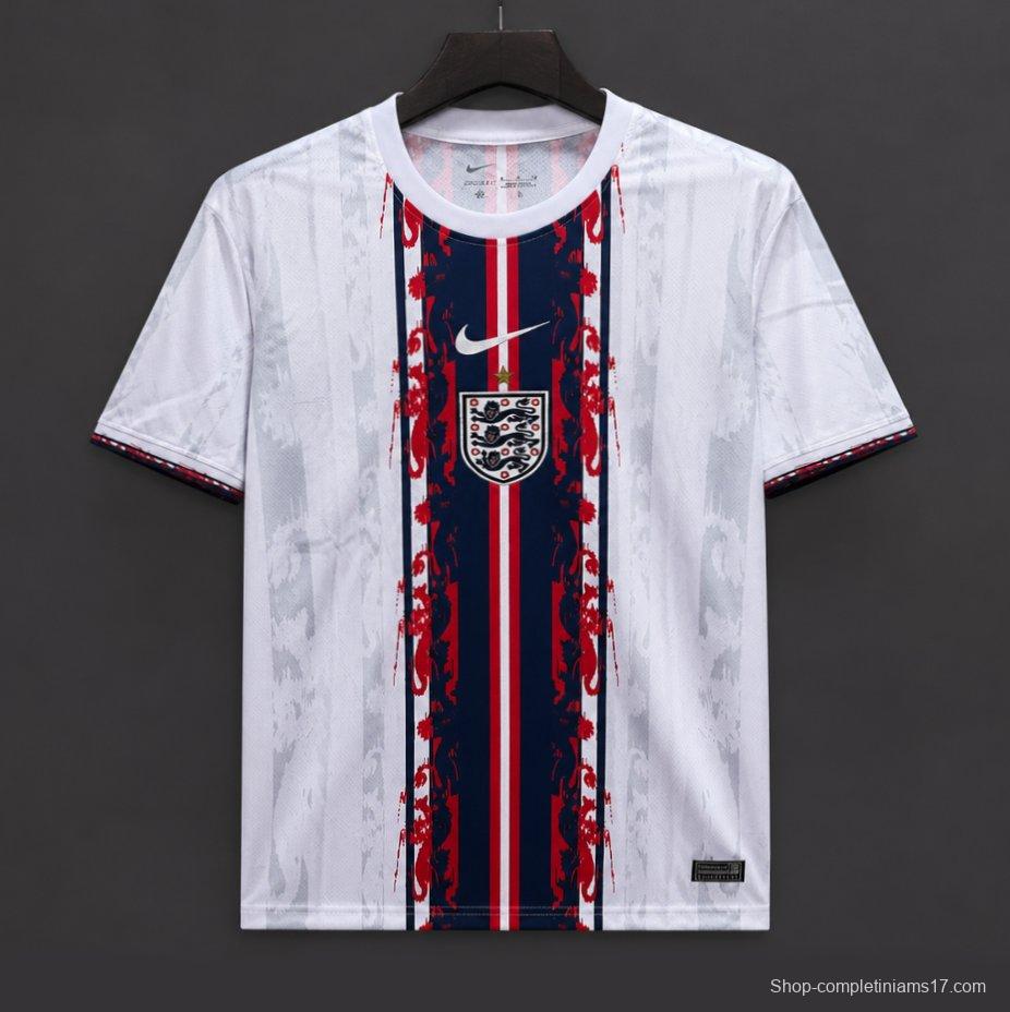 2026 England World Cup Special Edition White Jersey.