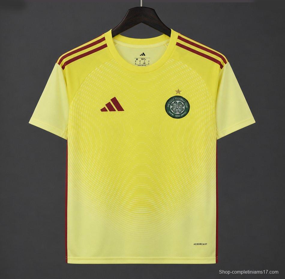 25/26 Celtic Goalkeeper Yellow Jersey