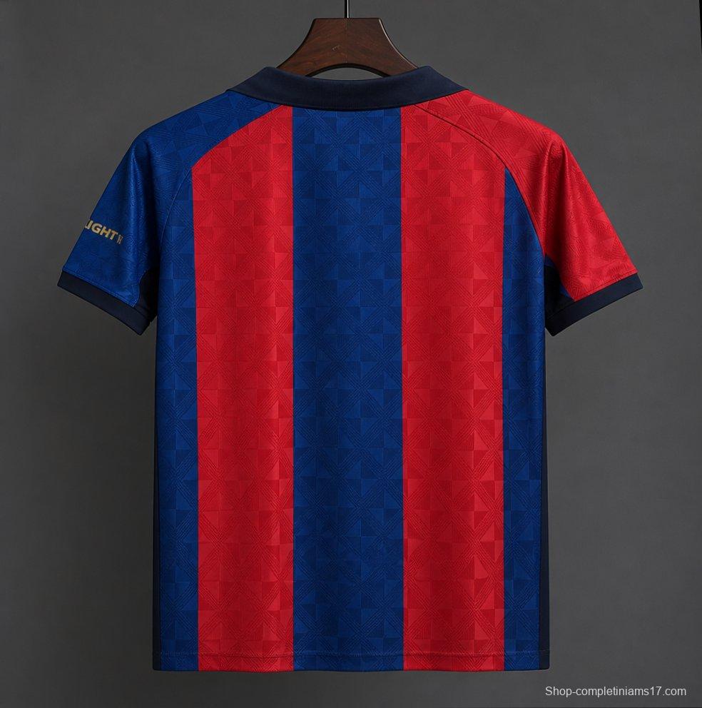 26/27 Barcelona Vintage-Inspired Home Football Jersey