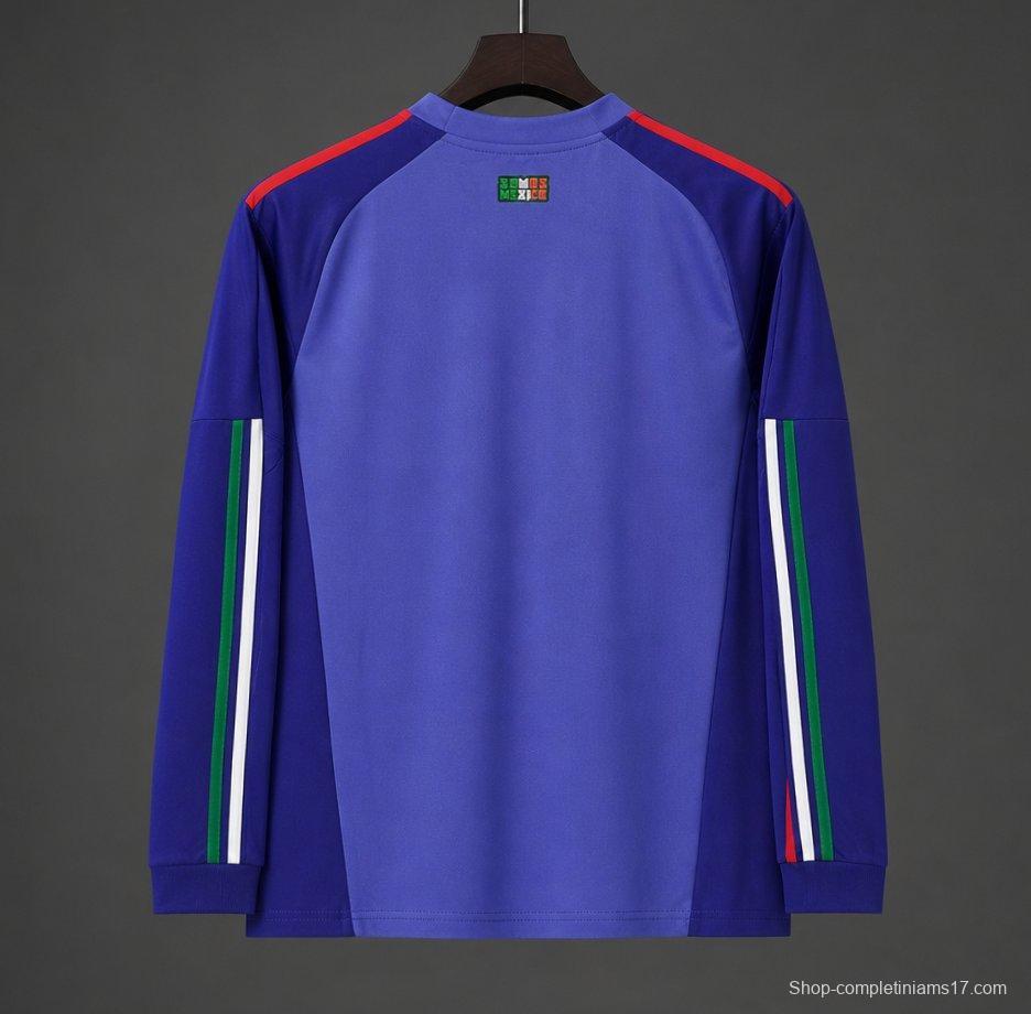 2026 Meixco ’Away Goalkeeper Purple Long Sleeve Jersey