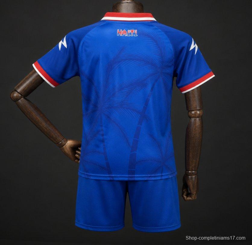 2026 Kids Haiti World Cup Home Jersey
