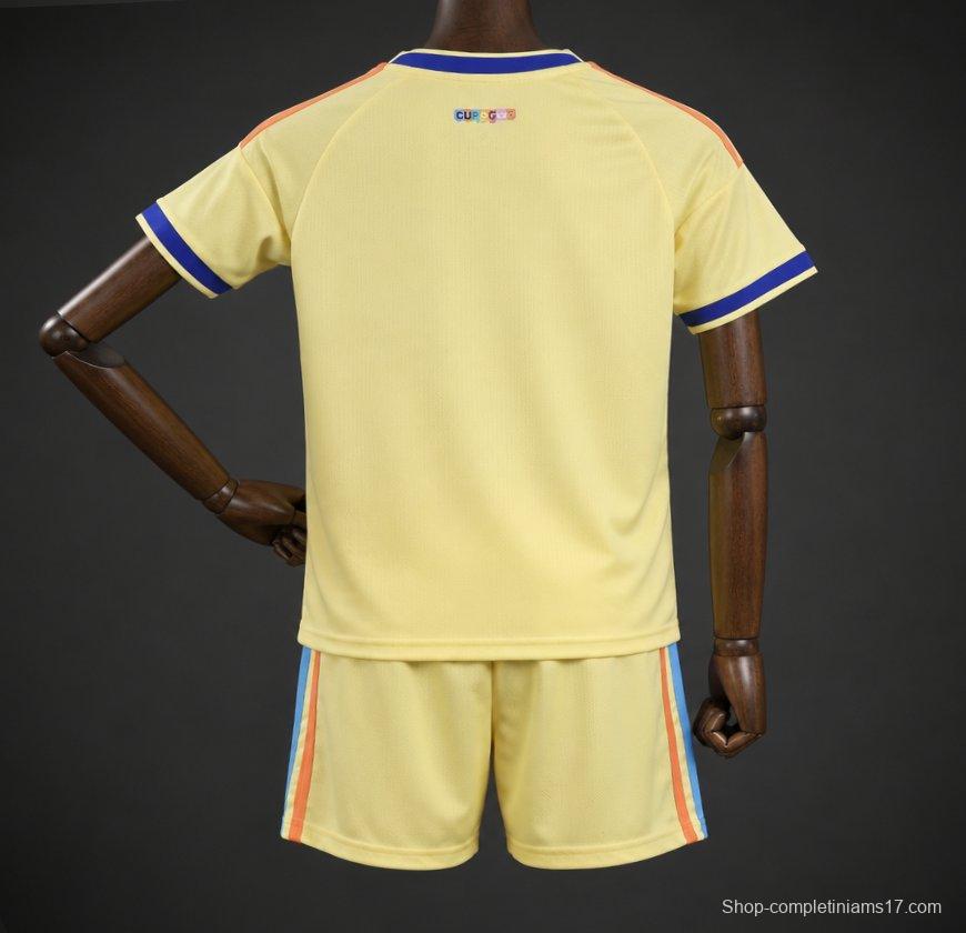 2026 Kids Curaçao World Cup Away Kit