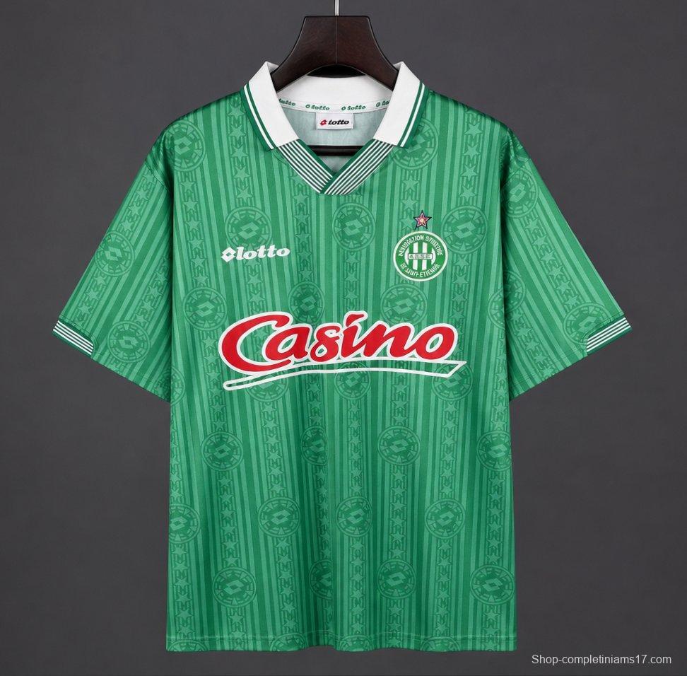 Retro 97-98 Saint-Etienne/ASSE Home Jersey
