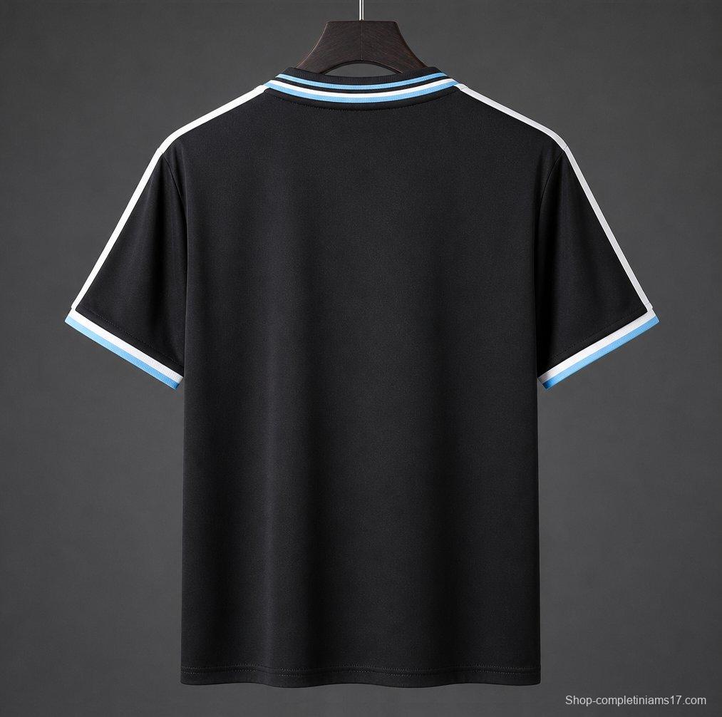 Retro1994 Argentina Away Black Jersey
