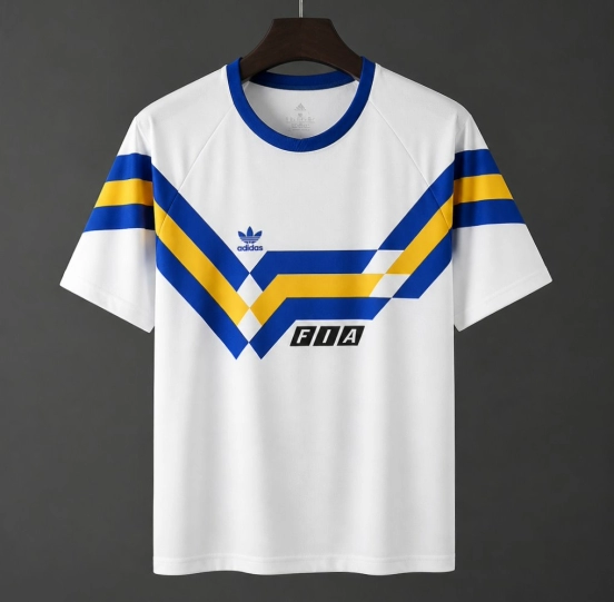 Retro 90/91 Boca Juniors Away Jersey