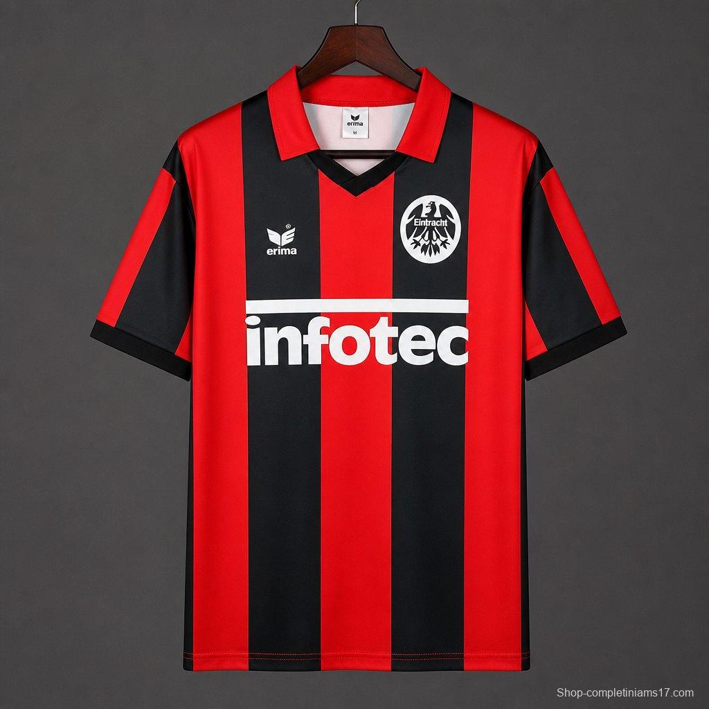 Retro 88/89 Eintracht Frankfurt Home Jersey
