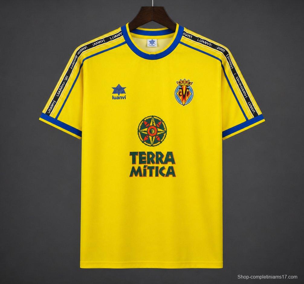 Retro 98/99 Villarreal Home Jersey
