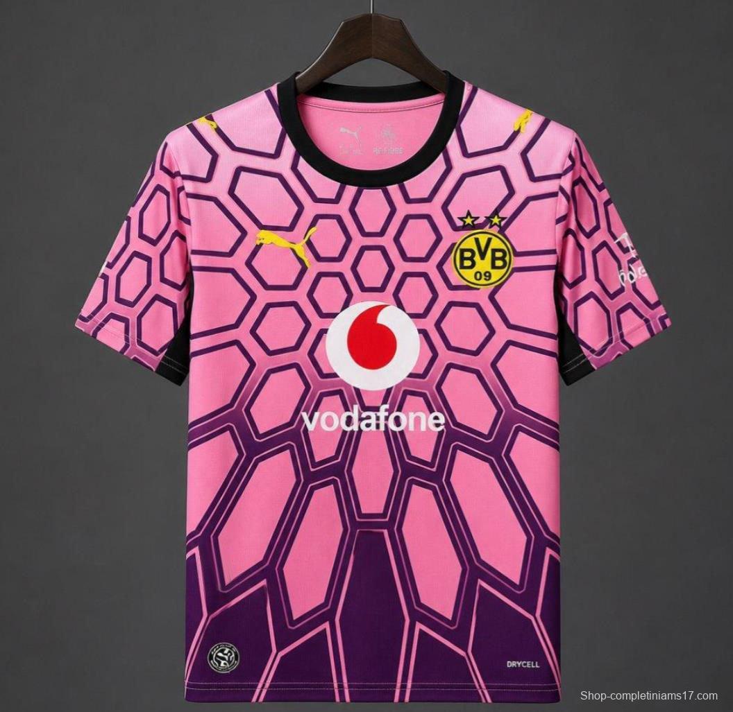 26/27 Borussia Dortmund Goalkeeper Pink Jersey