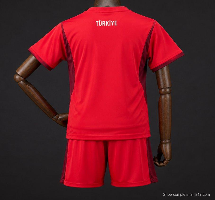 2026 Turkey/Türkiye Away Red Jersey