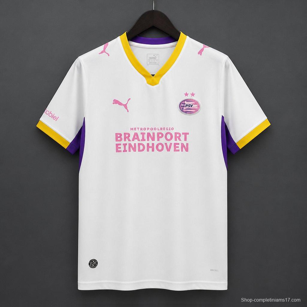 26/27 PSV Eindhoven Away White Jersey
