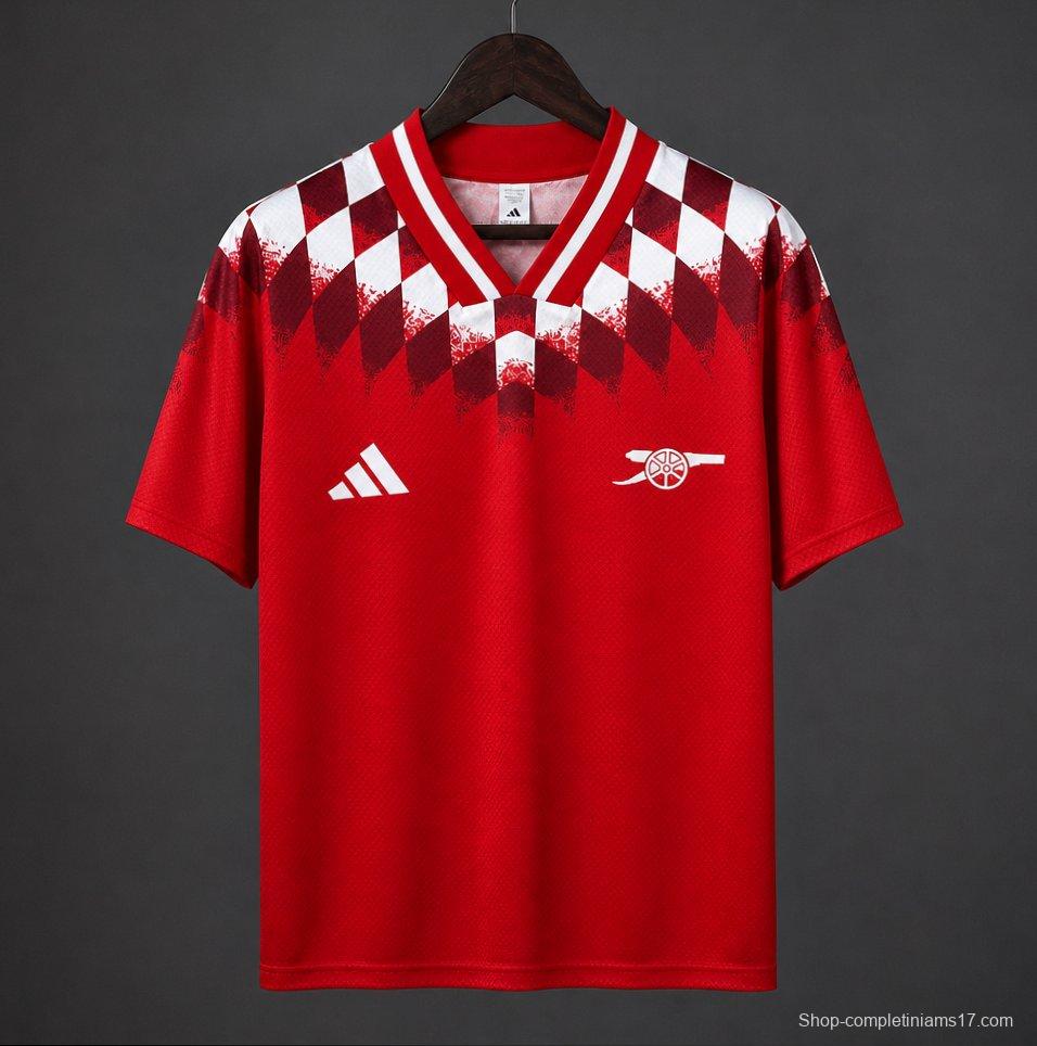 26/27 Arsenal Vintage 1994 Remake RED 'Stadium' Lifestyle  Jersey