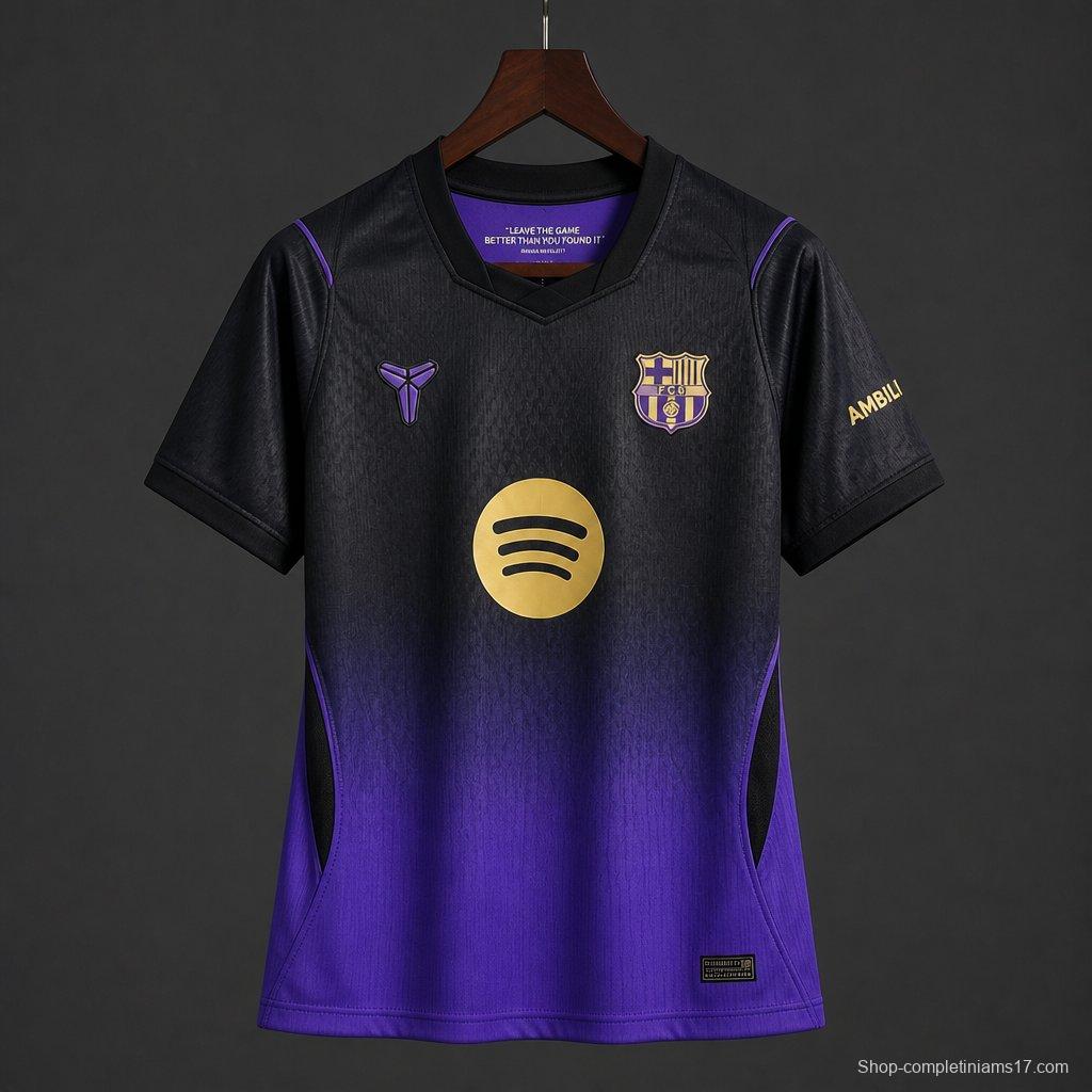 26/27 Women  Barcelona Away  Purple Jersey