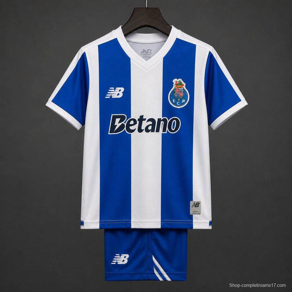 26/27 Kids Porto Home Jersey