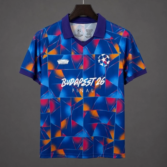 2026 EUFA  PSG VS Arsenal Champions League Final in Budapest Jersey