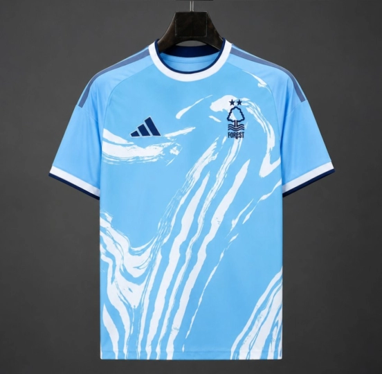 26/27 Nottingham Forest Third Sky Blue Jersey