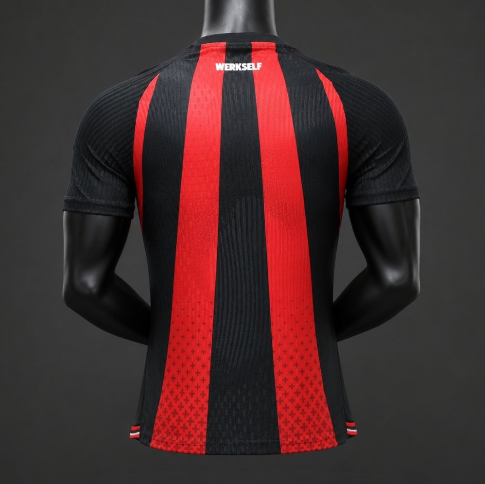 Player Version 26/27 Bayer Leverkusen Home Black Red Jersey