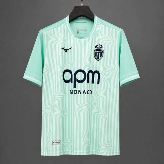 26/27 AS Monaco  Away Mint Green Jersey