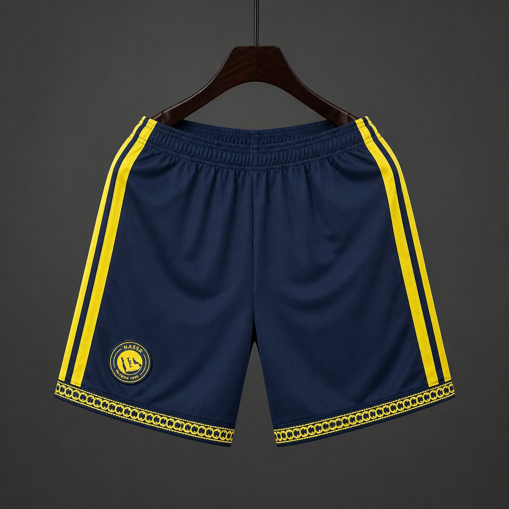 26/27 Al-Nassr Home Navy Blue Shorts