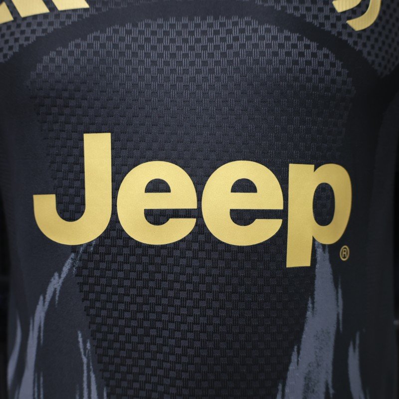 Player Version 26/27 Juventus Black & Gold with Flame Pattern Special Edition Jersey