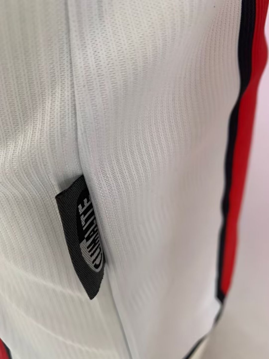Retro 00/01 River Plate Away Red/White Stripes Jersey